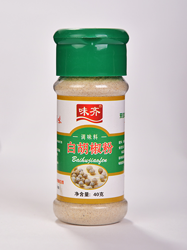 白胡椒粉        40g x 60瓶/箱